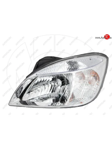 Фара передняя левая (хром) NSP KIA Rio 2 JB дорестайлинг седан (2005-2009)