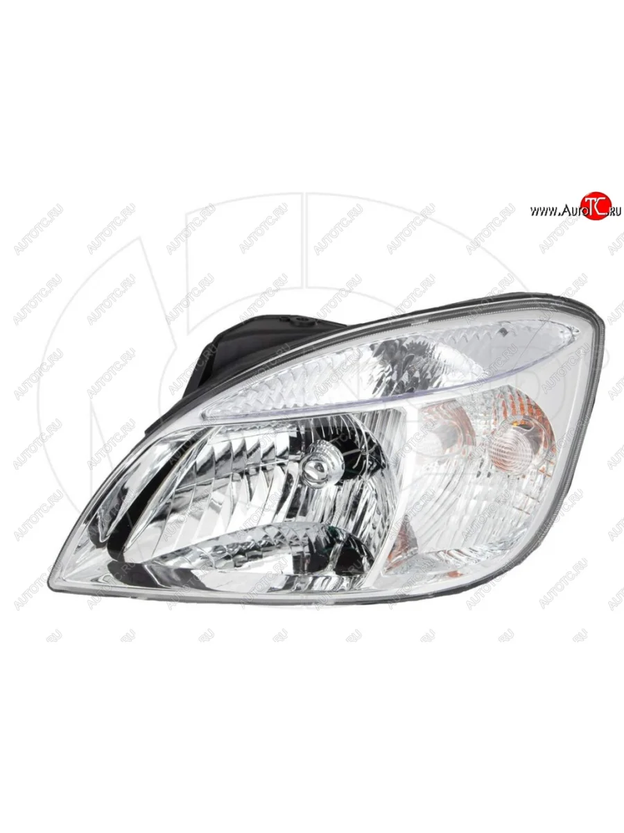 Фара передняя левая (хром) NSP KIA Rio 2 JB дорестайлинг седан (2005-2009)  в Керчи Республика Крым