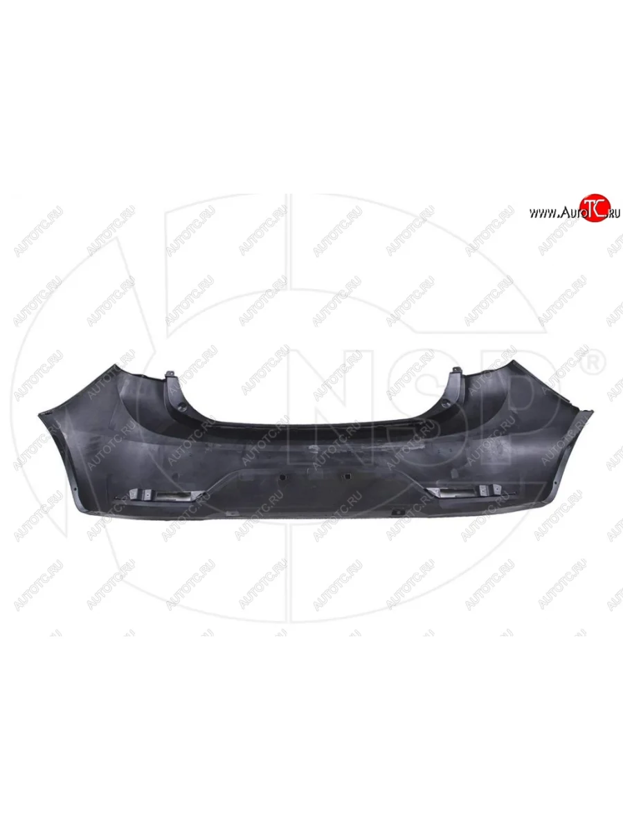 Бампер задний NSP KIA Rio 3 QB хэтчбек 5 дв. дорестайлинг (2011-2015) (Неокрашенный)  с доставкой в г. Керчь