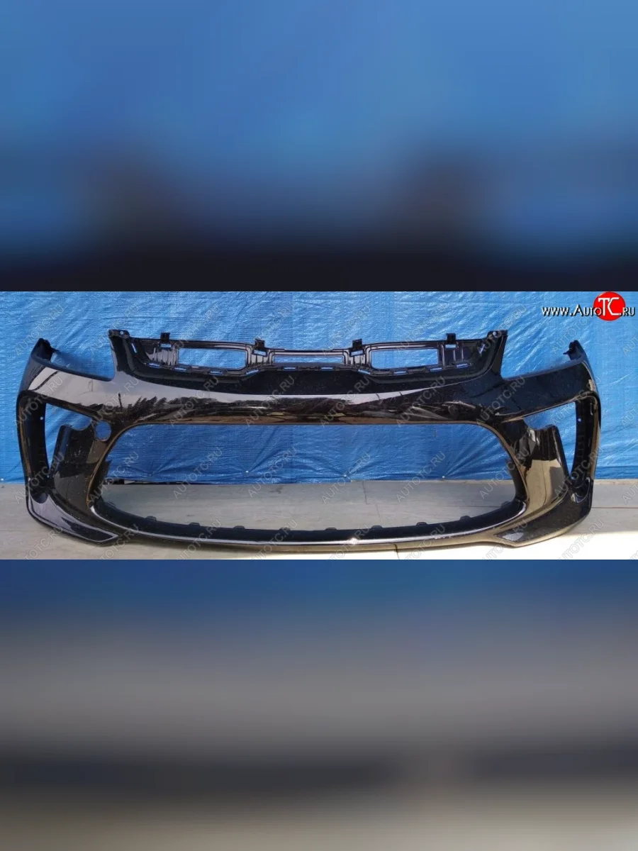 Бампер передний NSP KIA Rio 4 FB дорестайлинг седан (2016-2020) (Неокрашенный)  в Перми Пермском крае