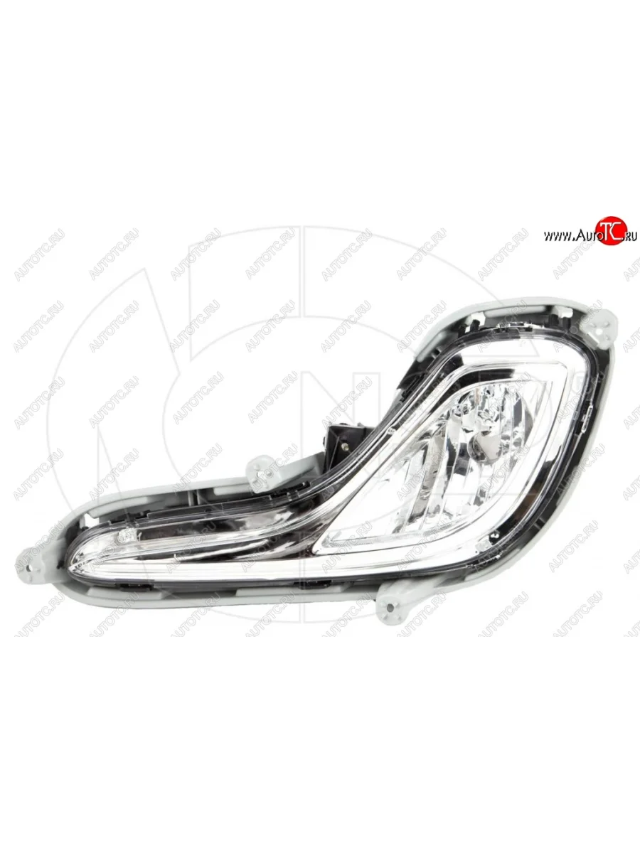 Фара противотуманная левая NSP Hyundai Solaris RBr седан дорестайлинг (2010-2014)  с доставкой в г. Пермь