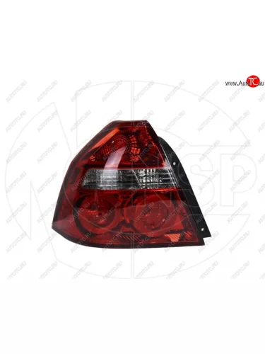 Фонарь задний левый NSP Chevrolet Aveo  T250 (2006-2011) седан рестайлинг