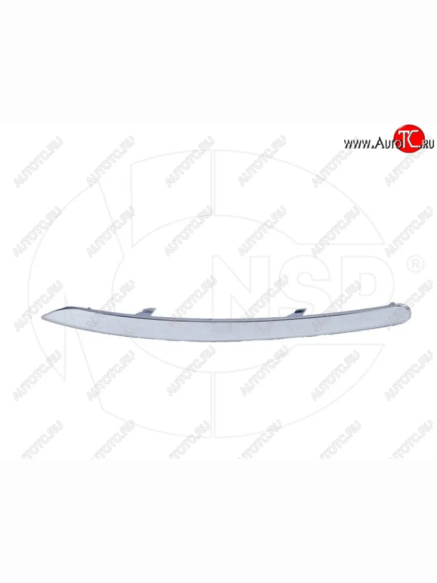 Молдинг левый переднего бампера KIA Sportage 3 SL дорестайлинг (2010-2014) (хром)  в Самаре Самарской области