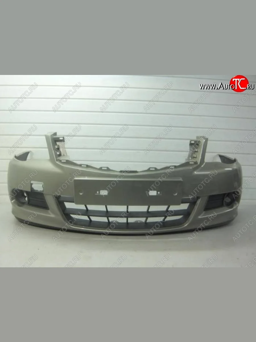 Передний бампер NSP Nissan Almera 3 G15 седан (2012-2019) (Неокрашенный)  в Самаре Самарской области