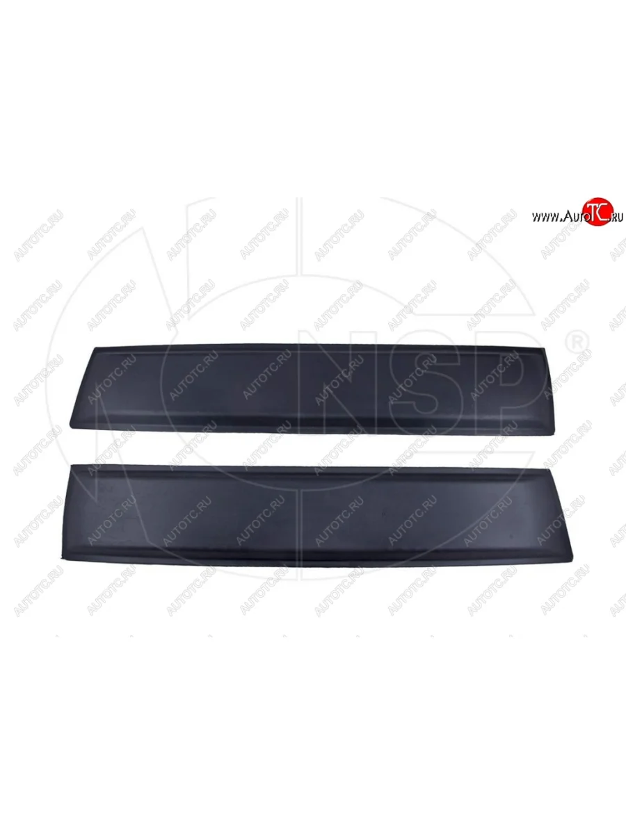 Молдинги дверей NSP Renault Duster HS дорестайлинг (2010-2015) (Неокрашенные)  в Перми Пермском крае