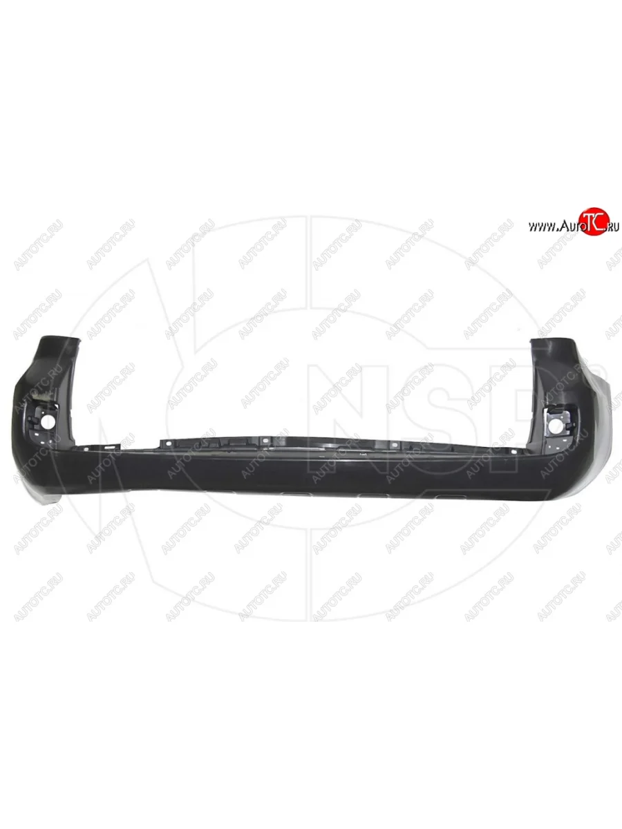 Задний бампер NSP Toyota Land Cruiser 200 1-ый рестайлинг (2012-2015) (Неокрашенный)  в Керчи Республика Крым