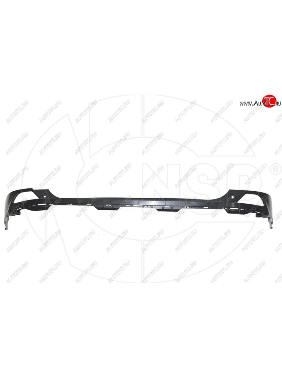 Задний бампер NSP Toyota RAV4 XA40 5 дв. рестайлинг (2015-2019) (Неокрашенный)  с доставкой в г. Керчь