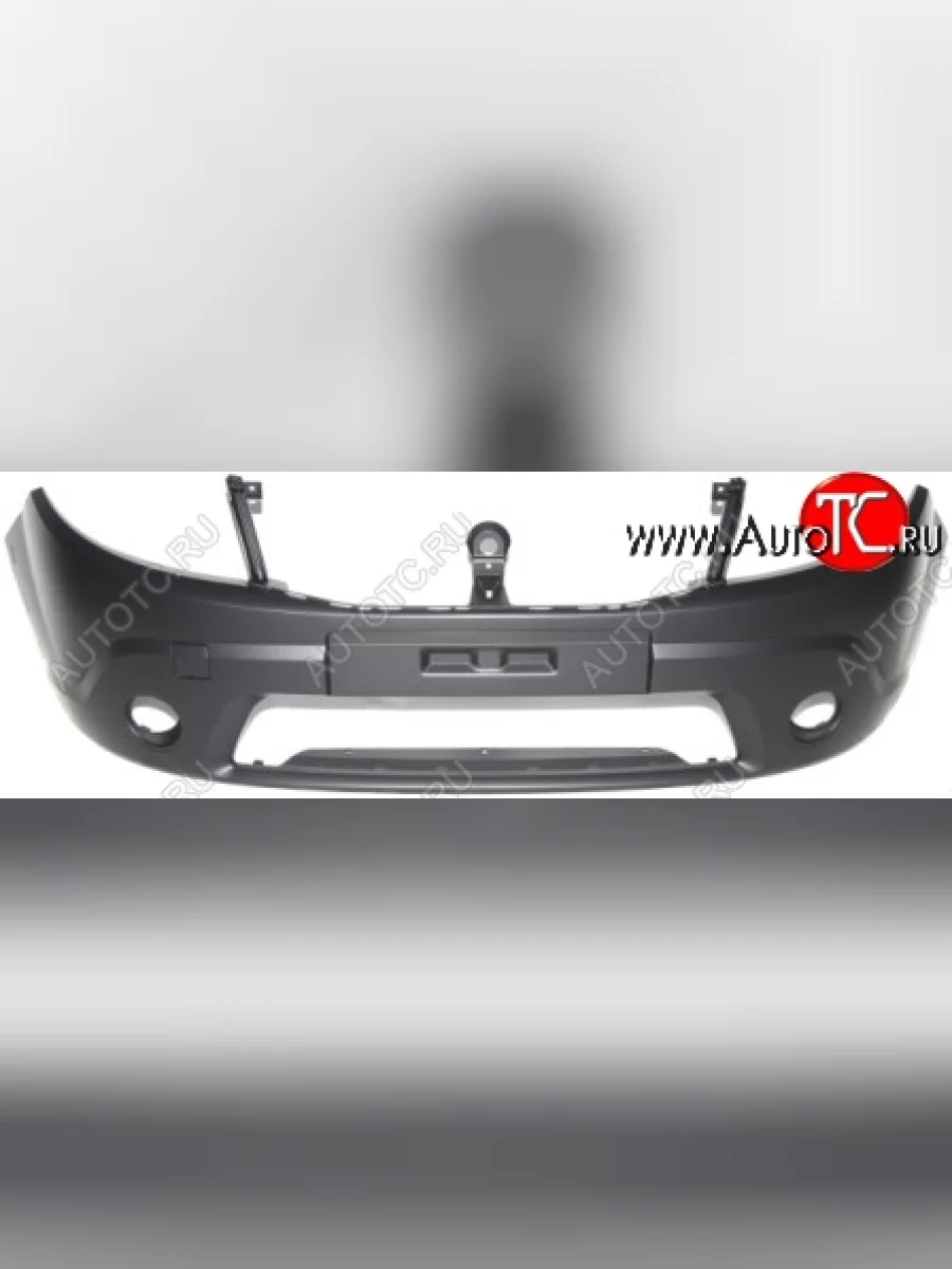 Передний бампер Стандартный Renault Sandero 1 (2009-2014) (Неокрашенный)  в Самаре Самарской области