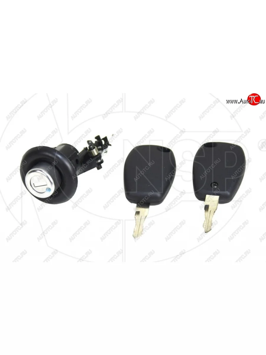 Замок крышки багажника NSP (с ключами) Renault Logan 2 рестайлинг (2018-2025)  в Перми Пермском крае