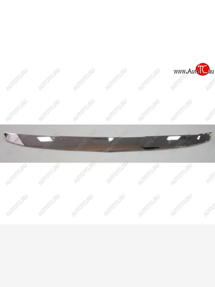 Молдинг решетки радиатора NSP Renault Logan 1 рестайлинг (2010-2016) (Неокрашенная)  в Перми Пермском крае