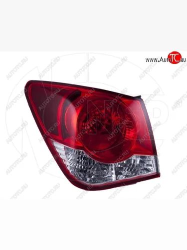 Фонарь задний левый наружный NSP Chevrolet Cruze  J300 (2009-2015) седан дорестайлинг, седан рестайлинг
