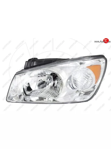 Фара передняя NSP (левая). KIA Cerato 1 LD седан дорестайлинг (2003-2007)