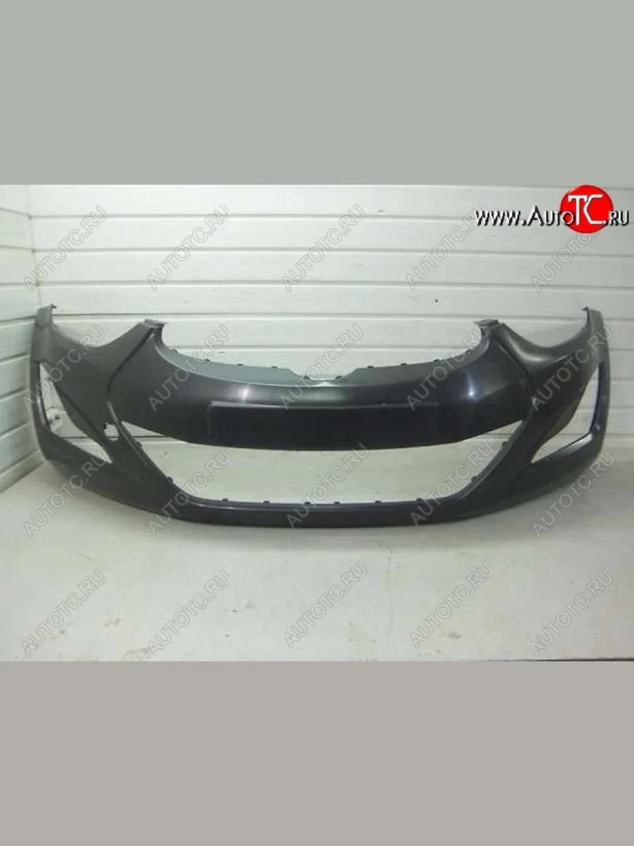 Бампер передний NSP Hyundai Elantra MD рестайлинг (2013-2016) (Неокрашенный)  в Самаре Самарской области