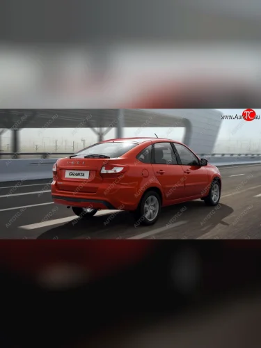 Задний бампер Стандартный (Окрашенный) Лада ВАЗ Гранта FL 2191 лифтбек (2018-2025)