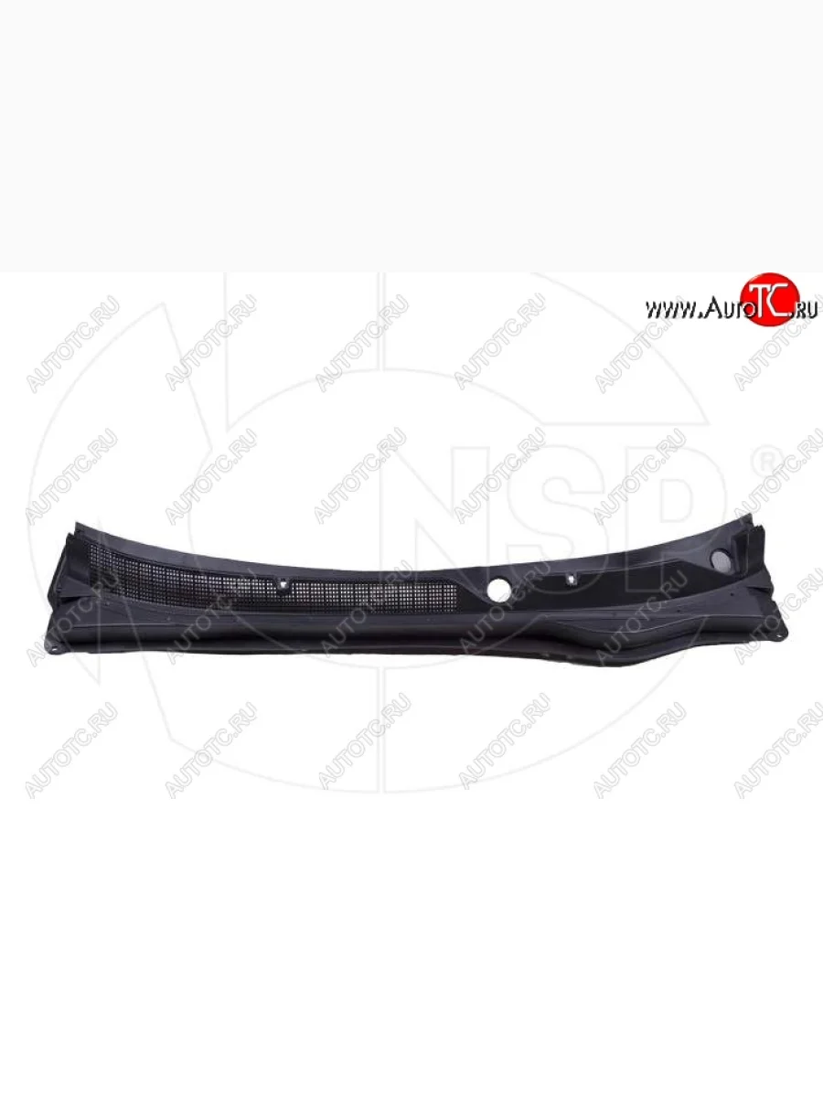 Панель щеток стеклоочистителя (жабо) NSP KIA Optima 3 TF дорестайлинг седан (2010-2013) (Неокрашенное)  в Перми Пермском крае