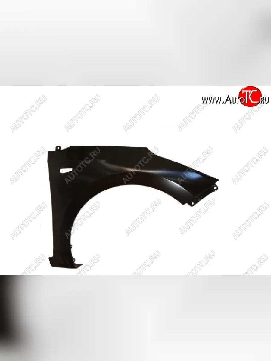 Крыло переднее правое (с отв. под повторитель) Стандартное Hyundai Solaris HCR седан дорестайлинг (2017-2020) (Окрашенное)  с доставкой в г. Самара