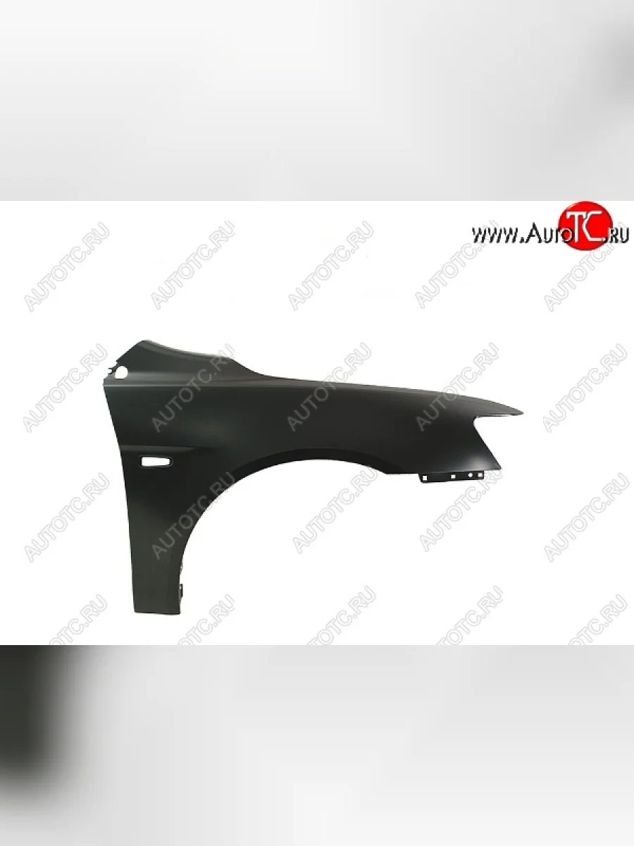 Переднее правое крыло (с отв. под повторитель) Стандартное Mitsubishi Lancer 10 CY седан дорестайлинг (2007-2010) (Окрашенное)  с доставкой в г. Керчь