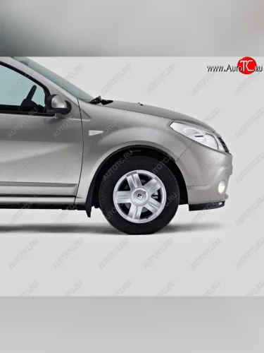 Переднее правое крыло (с отв. под повторитель) Стандартное Renault Sandero 1 (2009-2014)