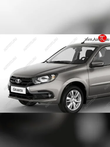 Переднее левое крыло в сборе (катафорез, без отв. под повторитель) Стандартное (Окрашенное) ВИС 2349 фургон, рестайлинг (2018-2025)