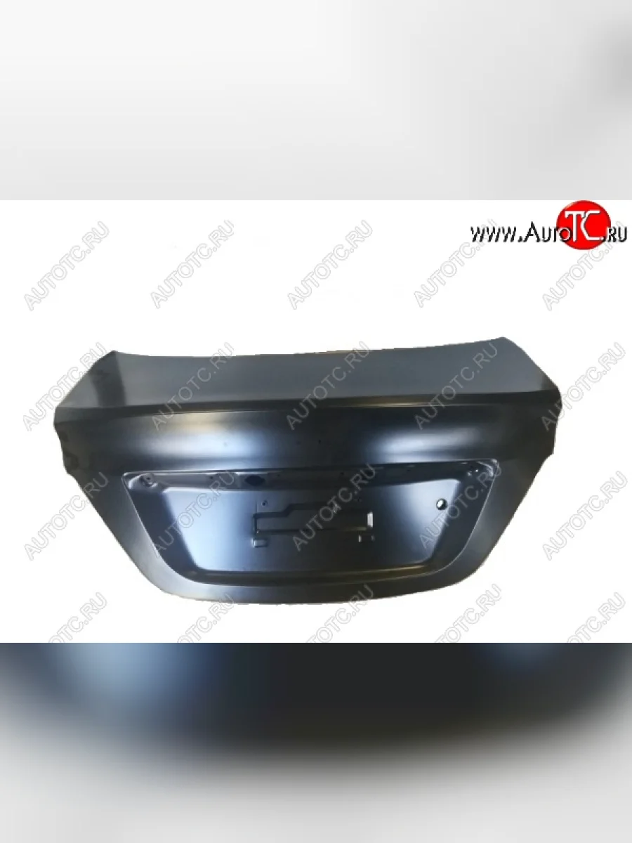 Крышка багажника (с отв. под личинку замка) Стандартная Hyundai Solaris RBr седан дорестайлинг (2010-2014) (окрашенная)  с доставкой в г. Самара