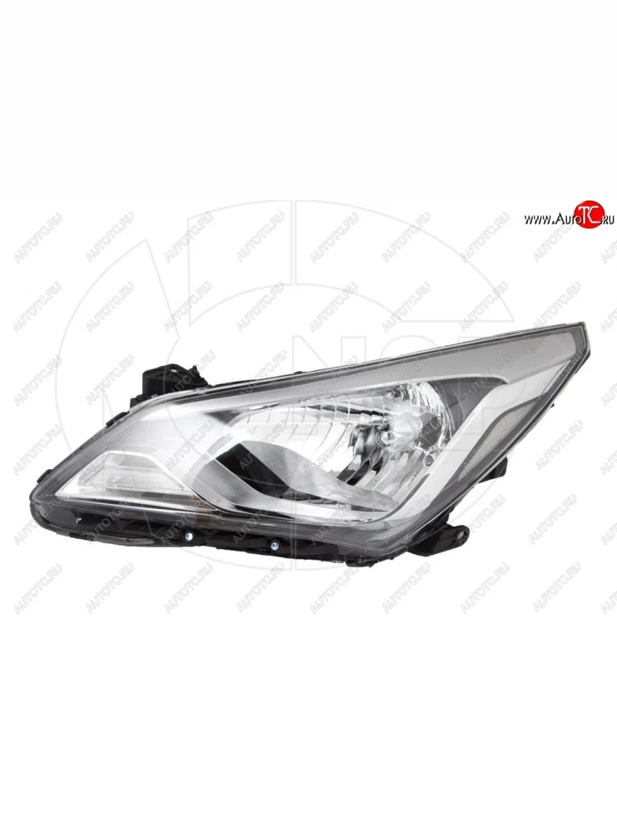 Фара передняя NSP (левая). Hyundai Solaris RBr седан рестайлинг (2014-2017)  в Самаре Самарской области