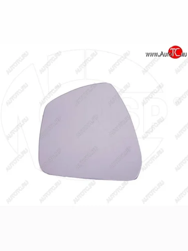 Зеркальный элемент левого заднего вида с обогревом NSP Skoda Octavia A7 дорестайлинг универсал (2012-2017)