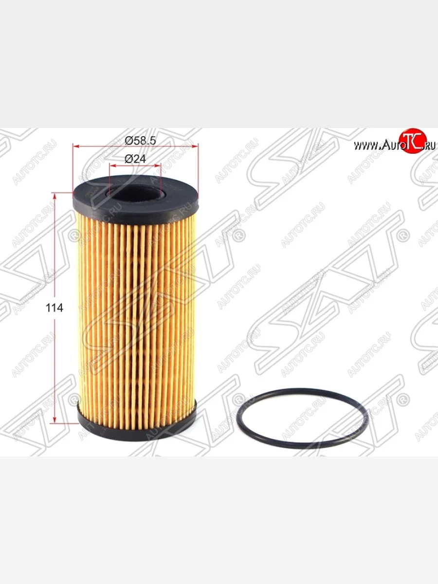 Фильтр масляный SAT (картридж) Nissan Primastar (2002-2015)  в Керчи Республика Крым
