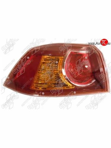 Левый задний фонарь DEPO Mitsubishi Lancer 10 CY седан рестайлинг (2011-2017)