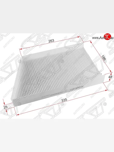 Фильтр салона SAT (обычный) Mercedes-Benz C-Class ( W203,  W204) - CLK class  W209