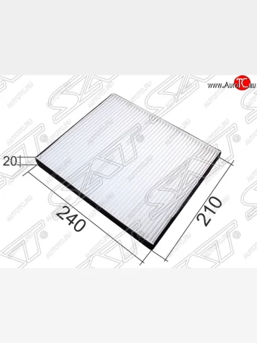 Фильтр салона SAT Chevrolet Cruze  HR51S,HR81S (2001-2008), Opel Agila  A (2000-2007), Subaru Justy  MHY (2003-2007), Suzuki Ignis (2003-2008), Suzuki Swift  HT51S (2000-2003), Suzuki Wagon R  MC22S,VC12S (2000-2002)