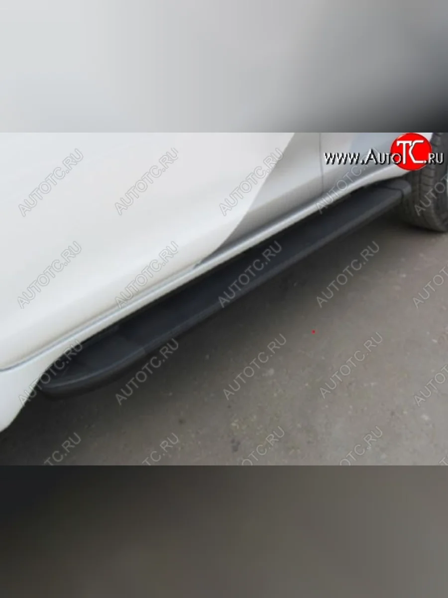 Порожки для ног TRITON Arbori Optima Black Mitsubishi L200 4  дорестайлинг (2006-2014)  в Керчи Республика Крым