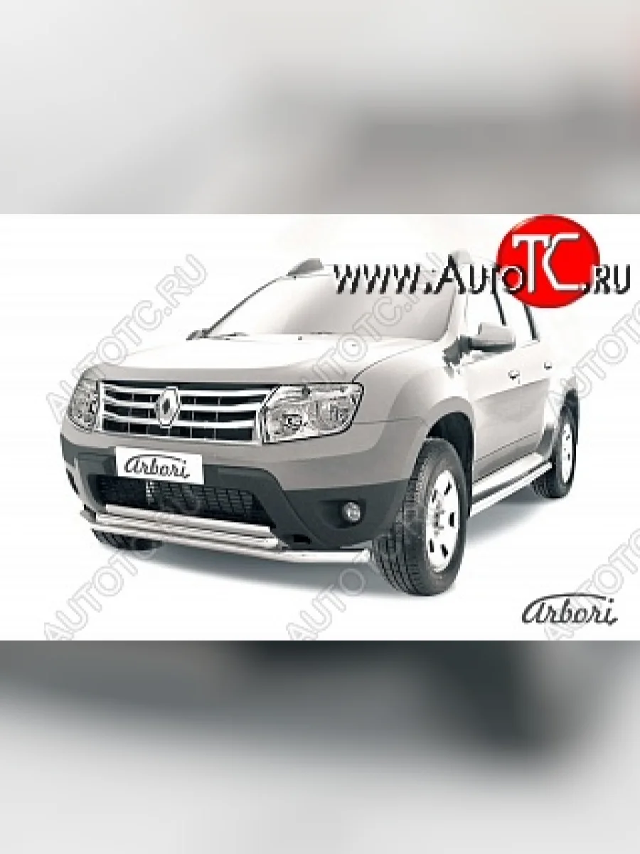Обвес переднего бампера Arbori  Renault Duster (2010-2015) HS  в Самаре Самарской области