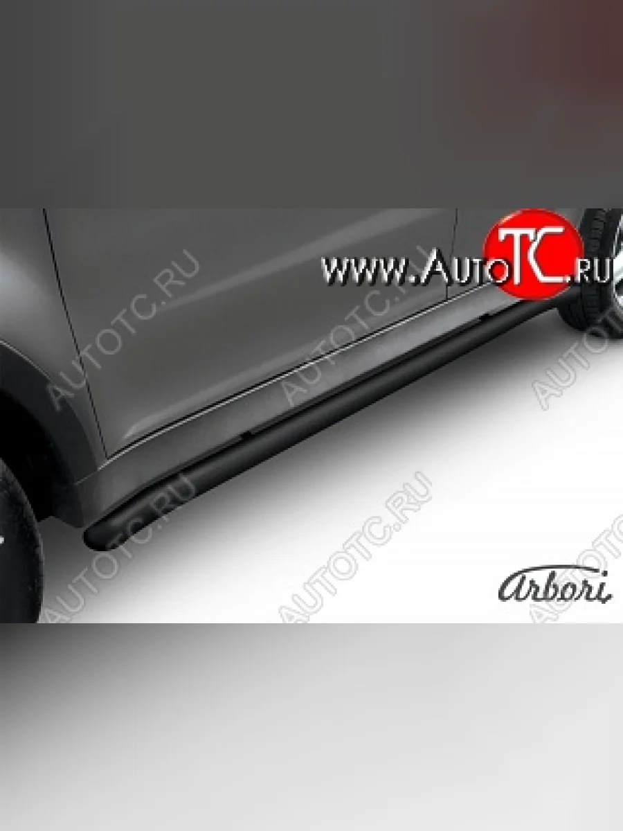 Защита порогов Arbori SSANGYONG Actyon дорестайлинг (2010-2013)  с доставкой в г. Пермь