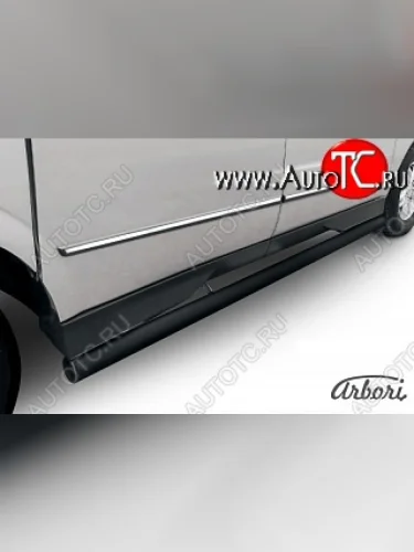 Защита порогов Arbori SSANGYONG Actyon Sport (2012-2025)