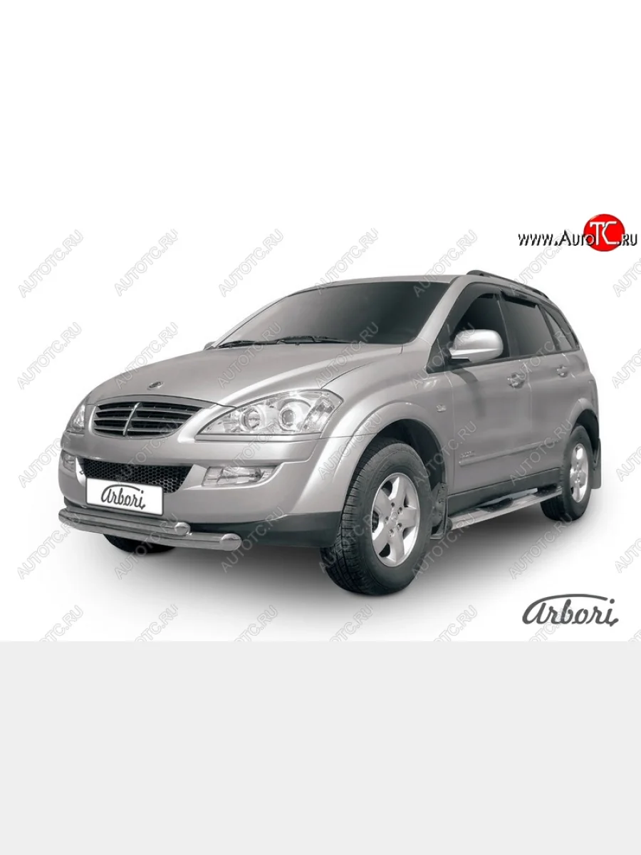Обвес переднего бампера Arbori SSANGYONG Kyron рестайлинг (2007-2016)  с доставкой в г. Керчь