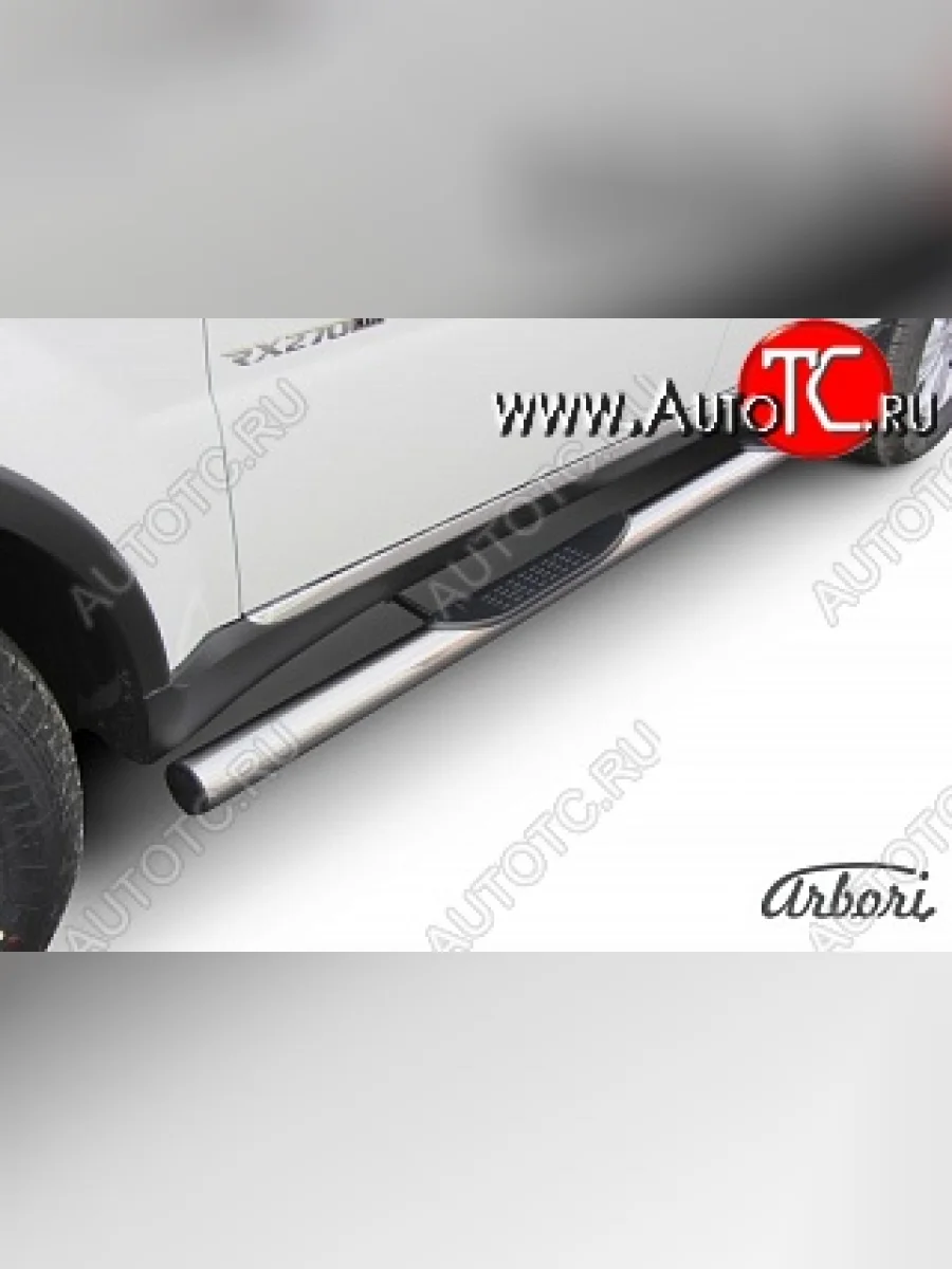 Защита порогов Arbori SSANGYONG Rexton Y290 (2012-2017)  в Перми Пермском крае