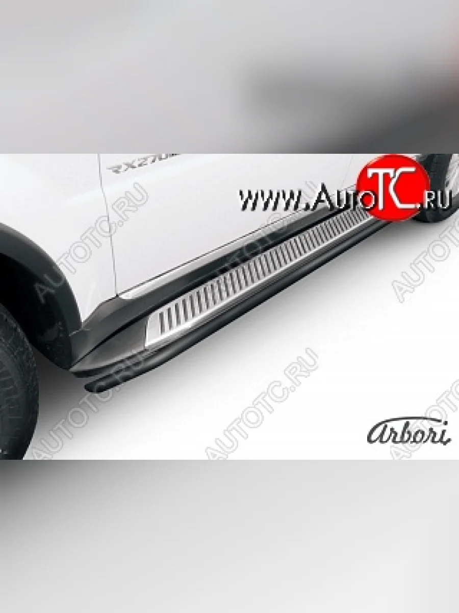 Защита порогов Arbori SSANGYONG Rexton Y290 (2012-2017)  в Перми Пермском крае