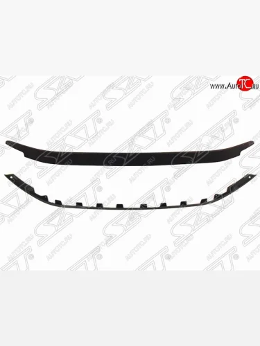 Передний бампер SAT (нижняя часть) Ford Fiesta 6 хэтчбэк 3 дв. дорестайлинг (2008-2013)