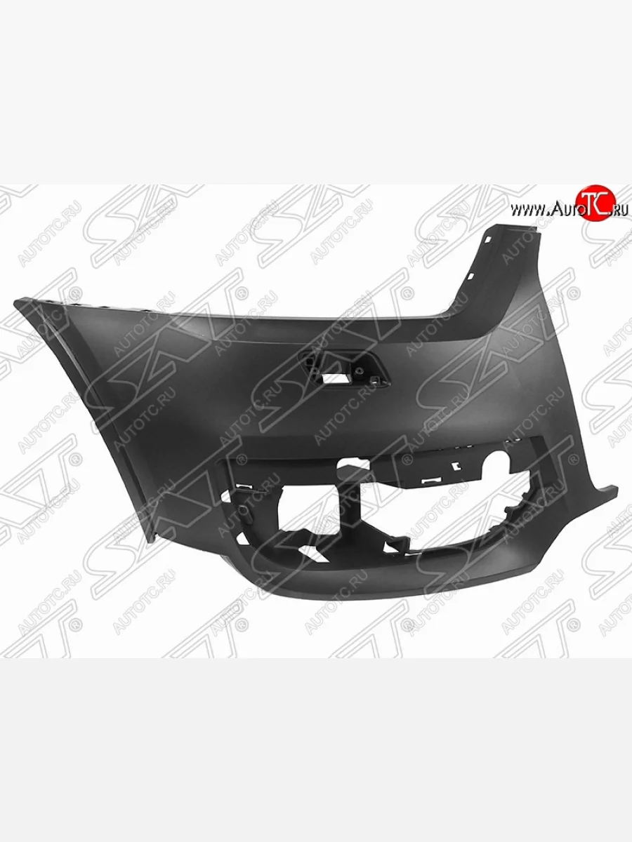 Правая часть переднего бампера под омыватель SAT Audi Q3 8U дорестайлинг (2011-2015) (Неокрашенный)  в Керчи Республика Крым