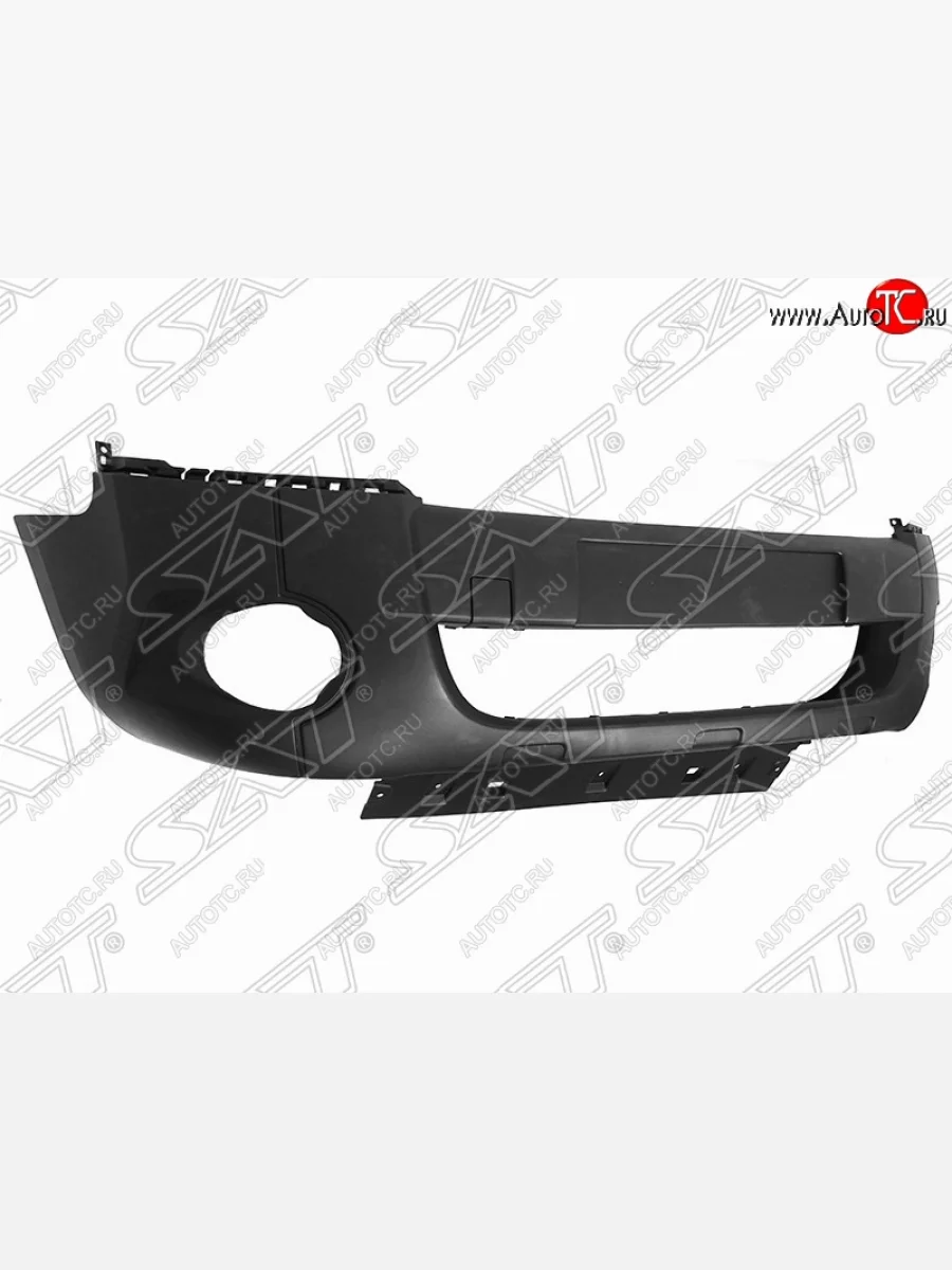 Передний бампер SAT (с отверстиями под ПТФ) CITROEN Berlingo B9 дорестайлинг (2008-2016) (Неокрашенный)  в Керчи Республика Крым