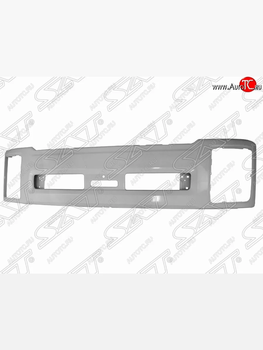 Передний бампер (широкая кабина - 2240 мм) SAT Isuzu Forward (1970-2015) (Неокрашенный)  в Керчи Республика Крым