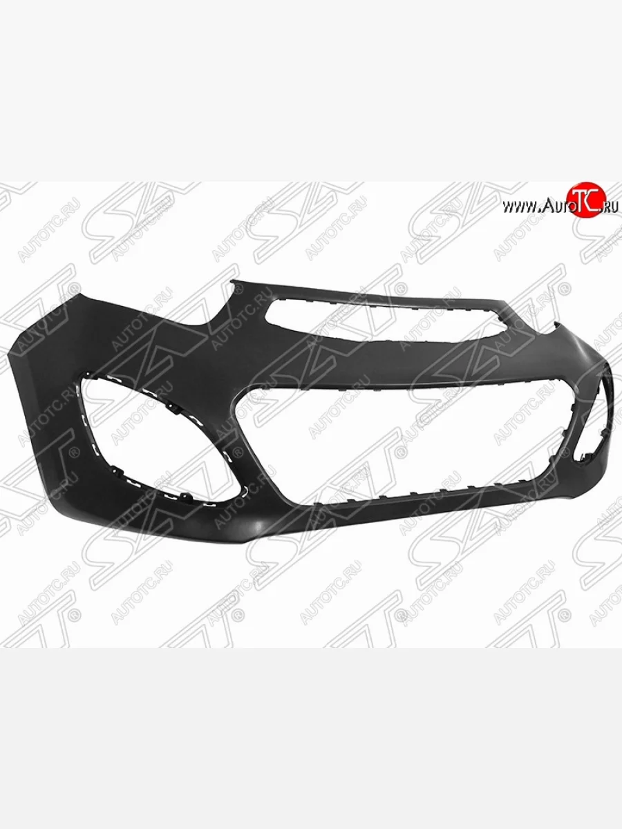 Передний бампер SAT KIA Picanto 2 TA хэтчбэк 5 дв. дорестайлинг (2011-2015) (Неокрашенный)  в Керчи Республика Крым