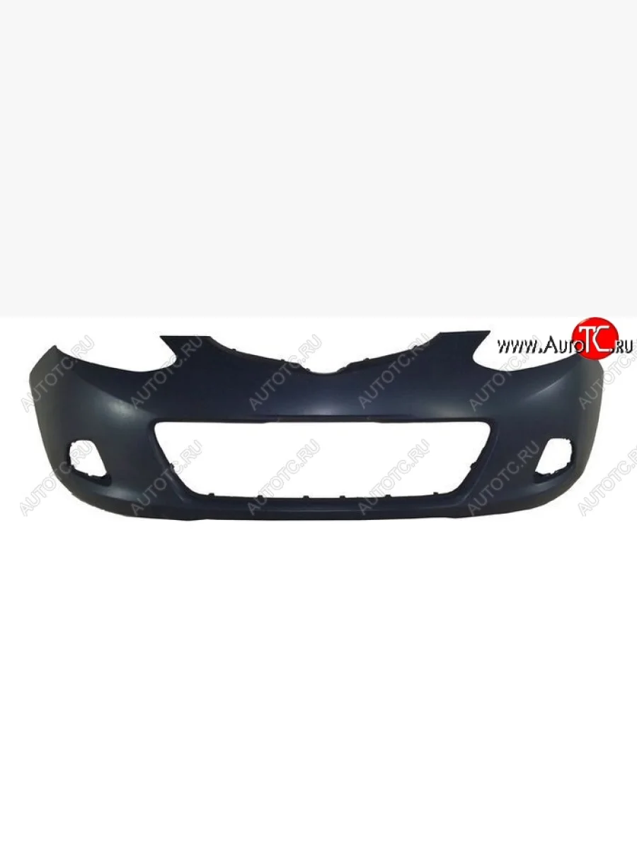 Передний бампер SAT Mazda Demio 3 DE дорестайлинг (2007-2011) (Неокрашенный)  в Перми Пермском крае