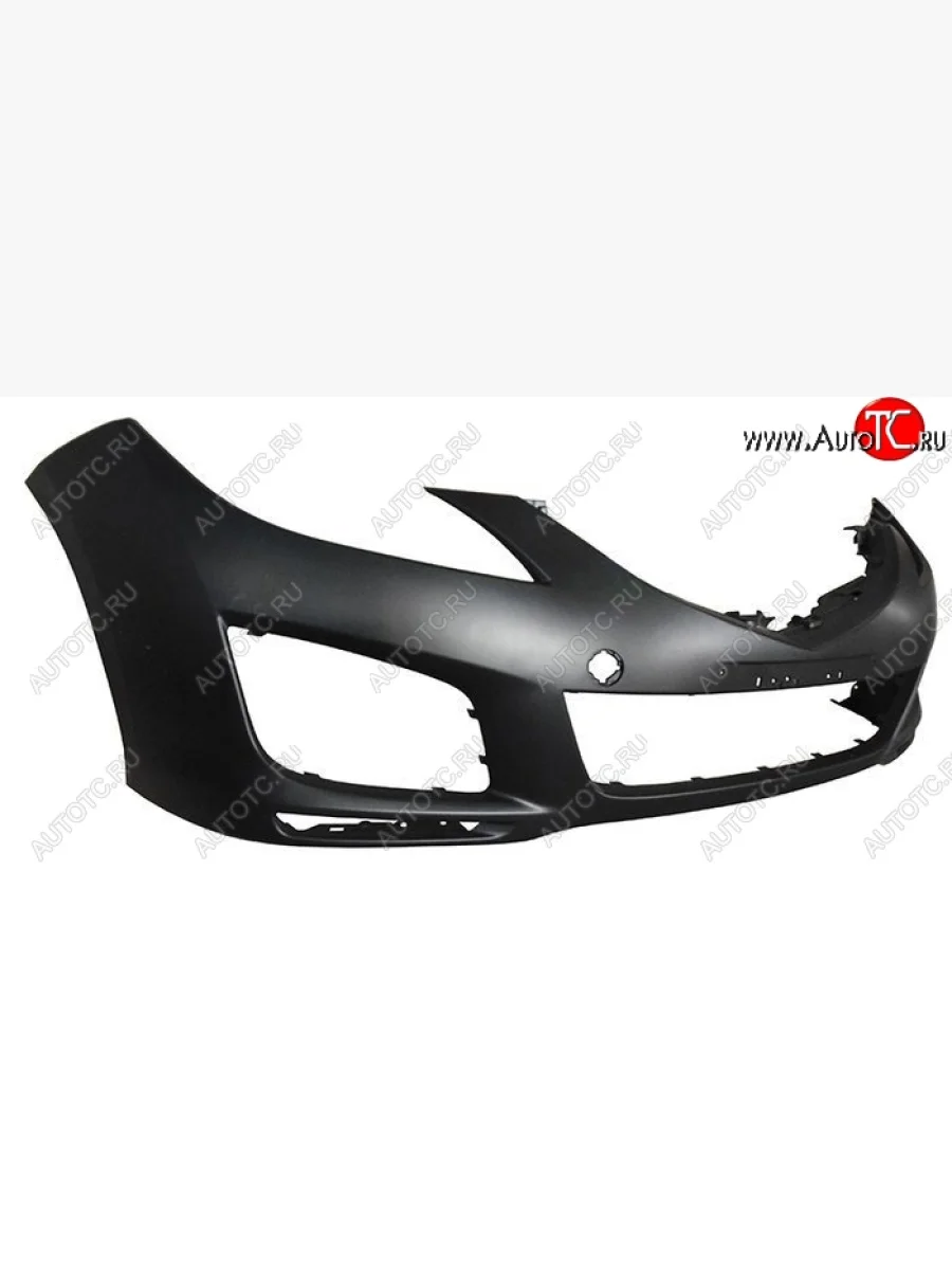 Передний бампер SAT (SPORT) Mazda 6 GH дорестайлинг лифтбэк (2007-2010) (Неокрашенный)  в Перми Пермском крае