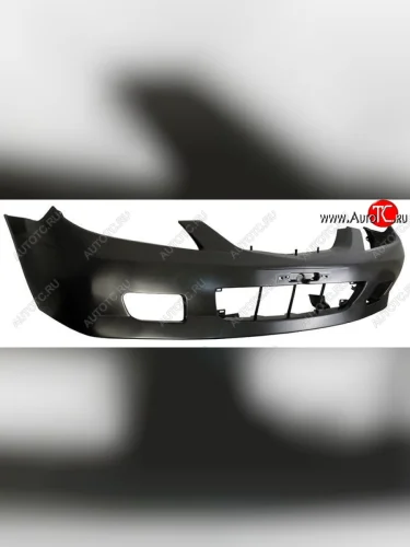 Передний бампер SAT (пр-во Тайвань) Mazda 323/Familia седан BJ дорестайлинг (1998-2000)