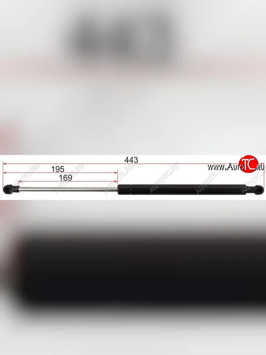 Газовый упор крышки багажника SAT Toyota Vitz XP90 хэтчбэк 5 дв. дорестайлинг (2005-2007)  в Керчи Республика Крым