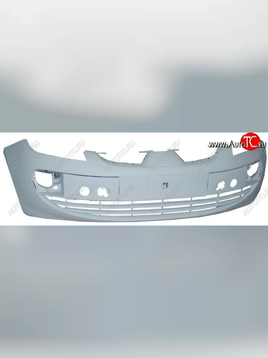 Передний бампер SAT (пр-во Тайвань) Mitsubishi Colt Z30 хэтчбэк 5 дв. дорестайлинг (2002-2009) (Неокрашенный)  с доставкой в г. Керчь