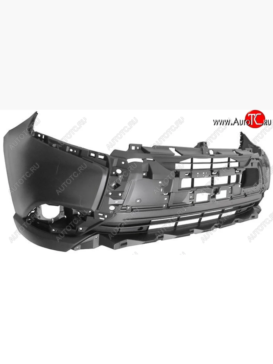Передний бампер SAT Mitsubishi Outlander GF 2-ой рестайлинг (2015-2018) (Неокрашенный)  в Самаре Самарской области