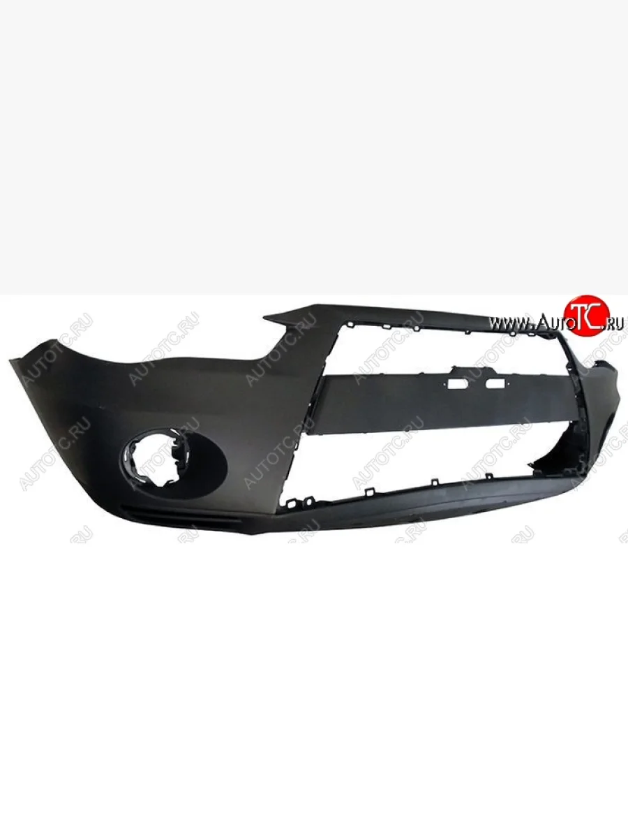 Передний бампер SAT Mitsubishi Outlander XL (CW)  рестайлинг (2010-2013) (Неокрашенный)  в Керчи Республика Крым