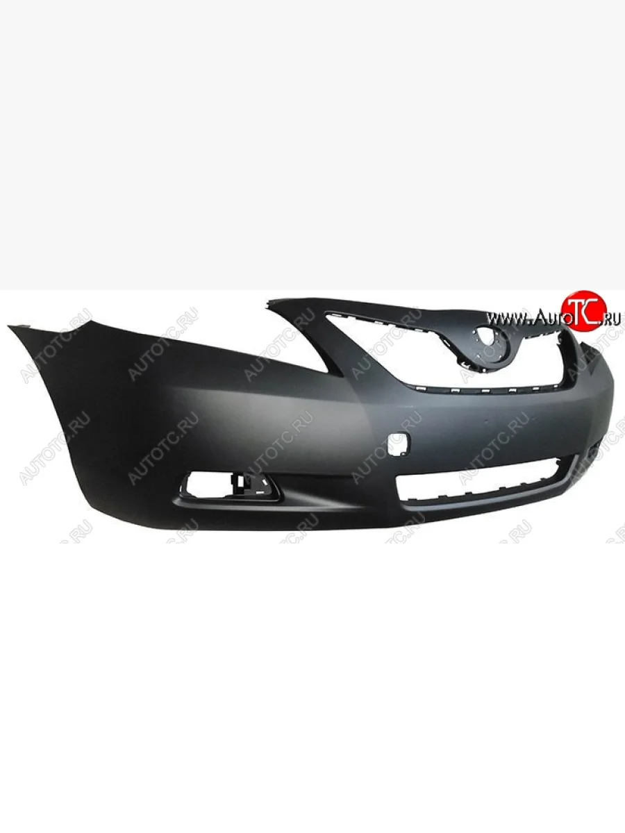 Передний бампер SAT Toyota Camry XV40 дорестайлинг (2006-2008) (Неокрашенный)  в Перми Пермском крае